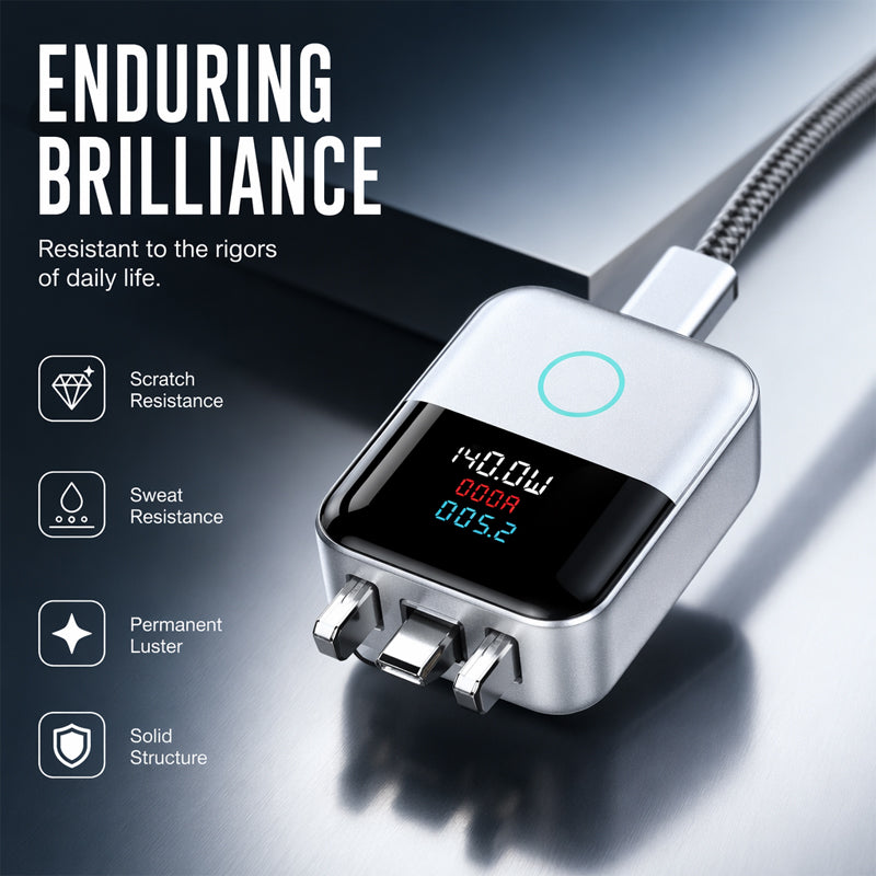 🏆 LAST DAY｜50% OFF! 🔧USB-C Smart Charging Protector with LED Display