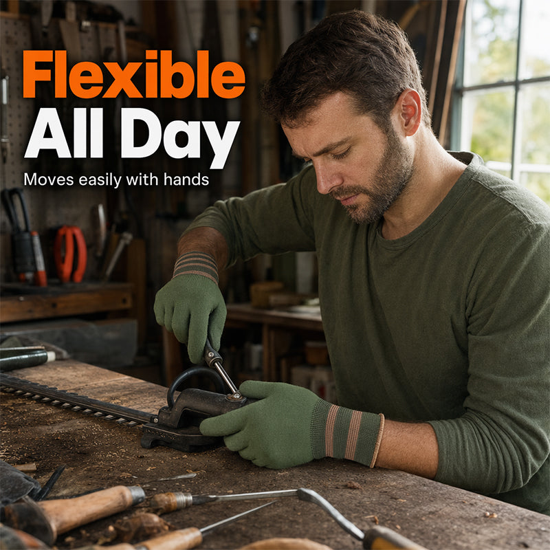 🧤 LIMITED-TIME 50% OFF 💪 Rubber-Coated Work Gloves — Anti-Slip, Breathable, Long-Lasting