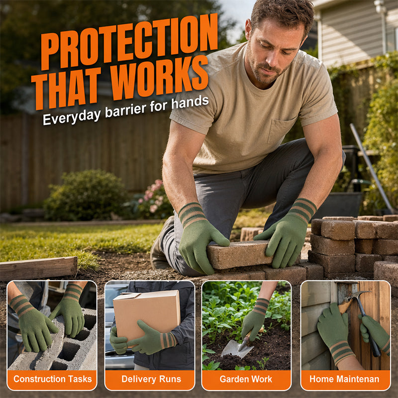 🧤 LIMITED-TIME 50% OFF 💪 Rubber-Coated Work Gloves — Anti-Slip, Breathable, Long-Lasting