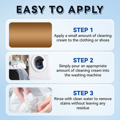 ✨ All-Purpose Cleaning Paste – Powerful Stain Remover for Clothes, Shoes & Home Surfaces