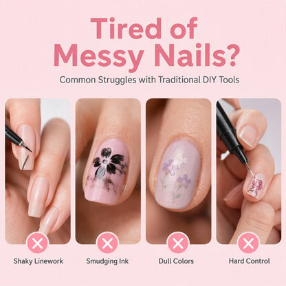 💅 LIMITED‑TIME 50% OFF! 💥 24 Colors Dual Ended Nail Art Pens Set – Creative, Salon‑Quality, Easy DIY ✨