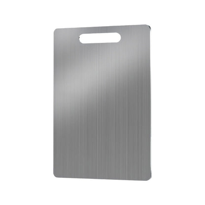 🔪 304 Stainless Steel Double-Sided Cutting Board for Kitchen Prep ✨