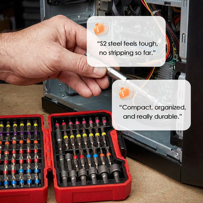 ❄️Summerfresh 50% OFF!🔧83-Piece S2 Driver Bit Set – One Organised Kit for Everyday DIY