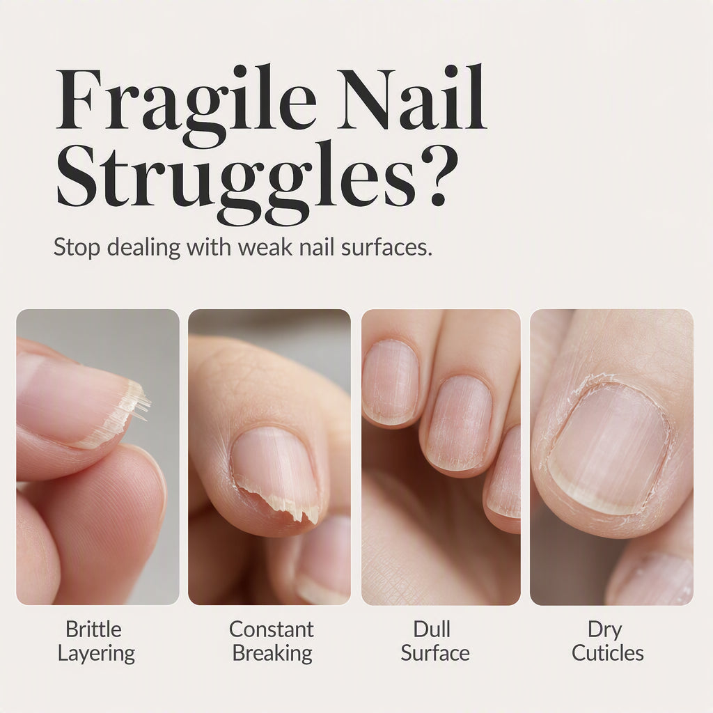 Garlic Nail Polish for Strengthening Brittle, Damaged Nails
