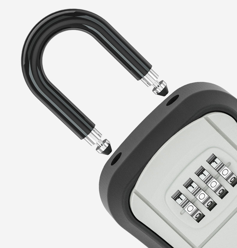 Aluminium combination box with hook
