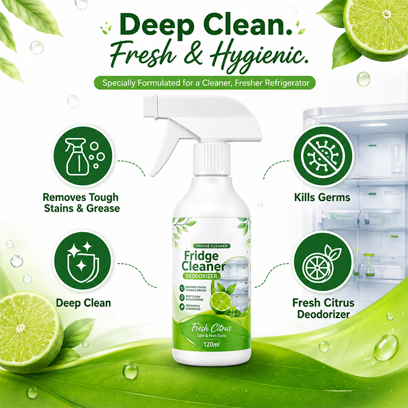 🧊 Deep-Clean Refrigerator Interior Cleaner Spray