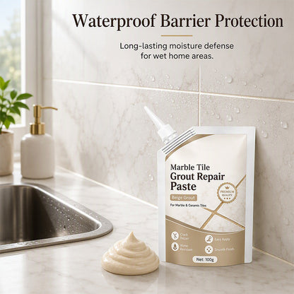 🎁 Beige Marble Tile Grout Repair Paste
