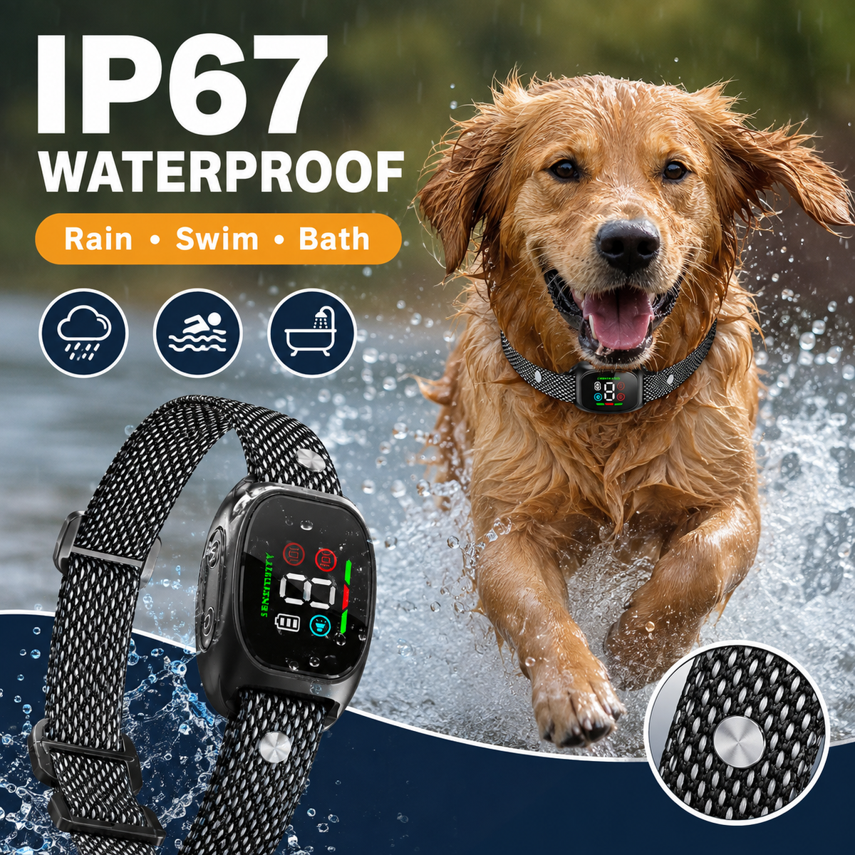 🔥HOT SALE 55% OFF🔥Smart Anti-Bark Collar for Dogs
