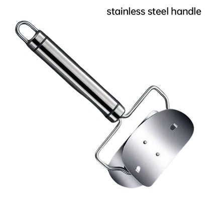 🔥 Stainless Steel Dumpling Wrapper Cutter – Sharp Precision Blade, Multi-Pastry Use & Easy Clean – Homemade Dumplings in Seconds ✨