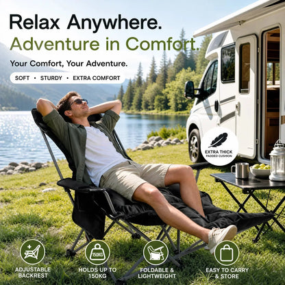 ✨ 50% OFF! Portable, Adjustable Folding Chair for Outdoor Use — Lightweight, Sturdy & Versatile 🪑🏕️