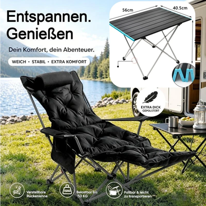 ✨ 50% OFF! Portable, Adjustable Folding Chair for Outdoor Use — Lightweight, Sturdy & Versatile 🪑🏕️