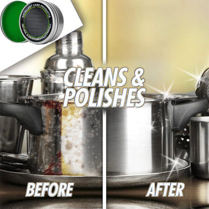 All-Purpose Mirror Shine Metal Wax Polish – Removes oxidation & fingerprints, smooths scratches & dull spots. Leaves protective wax coating – repels water, dust & rust. Works on all metals