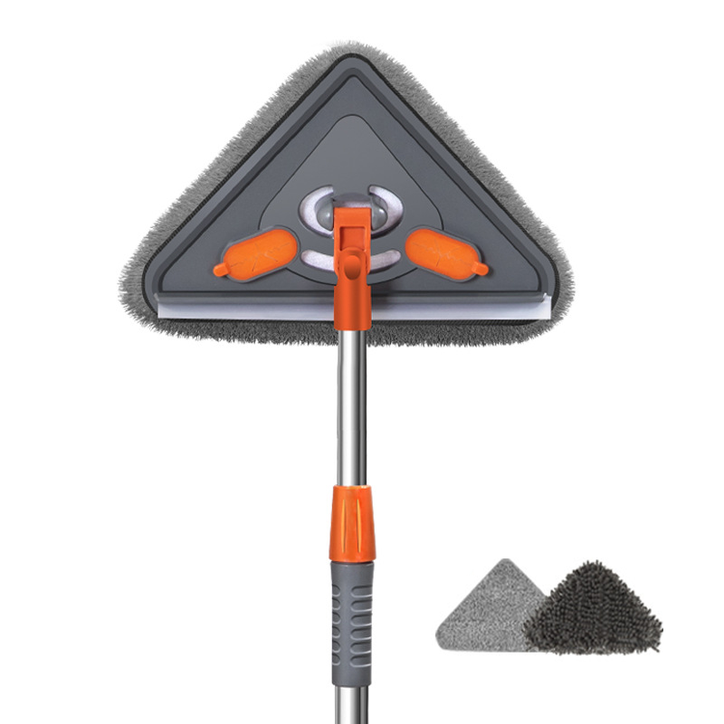 ⏳🔥LIMITED-TIME 50% OFF! ⏰Triangular Cleaning Mop with Extendable Pole🧹