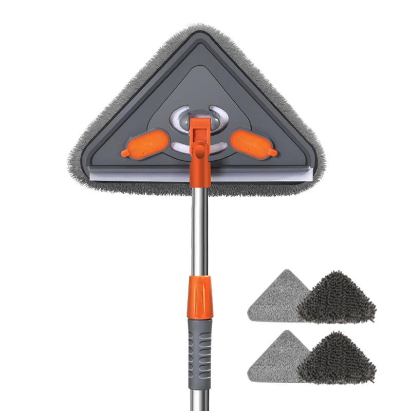 ⏳🔥LIMITED-TIME 50% OFF! ⏰Triangular Cleaning Mop with Extendable Pole🧹