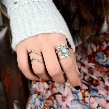 🌸 47% OFF NOW! 🌸Vintage Carved Teardrop Ring for Women💎