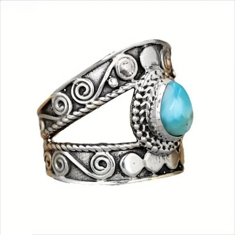 🌸 47% OFF NOW! 🌸Vintage Carved Teardrop Ring for Women💎