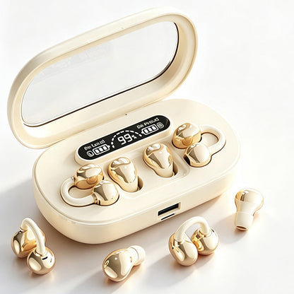 2-in-1 Wireless Earbuds with Digital Display