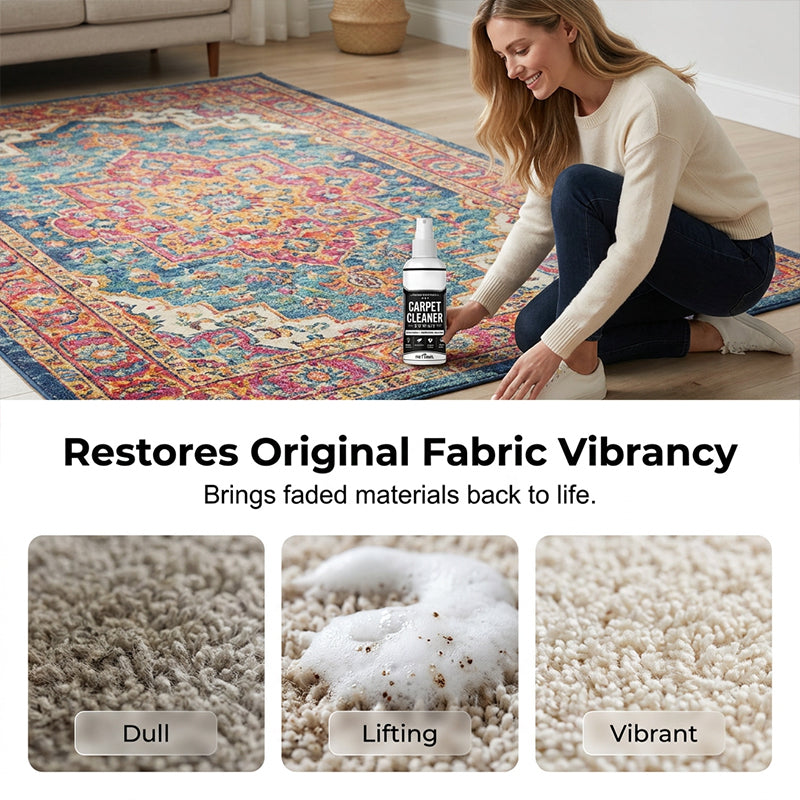 🔥Erase Stains Instantly! No-Scrub Deep Clean Carpet Spray