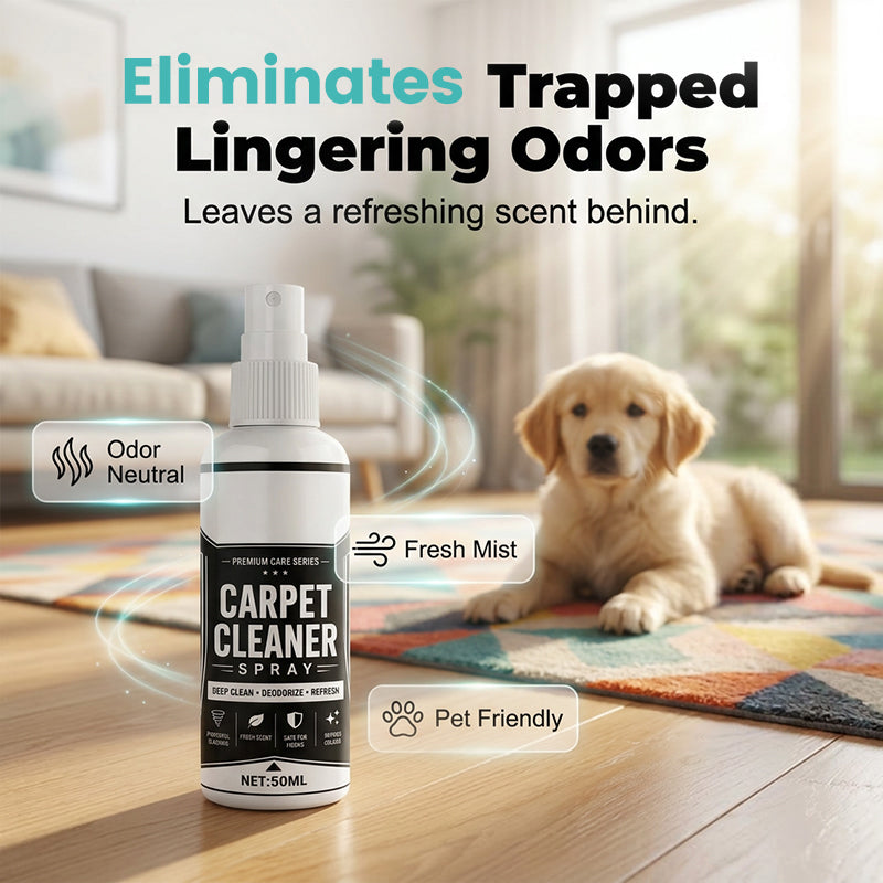 🔥Erase Stains Instantly! No-Scrub Deep Clean Carpet Spray