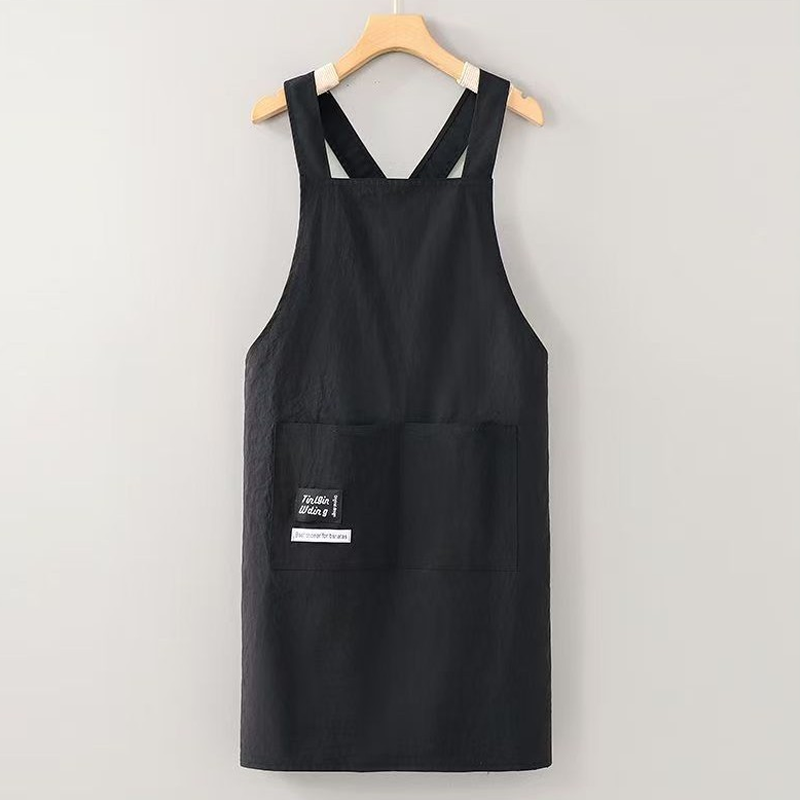 Criss-Cross Back Apron with Large Pocket