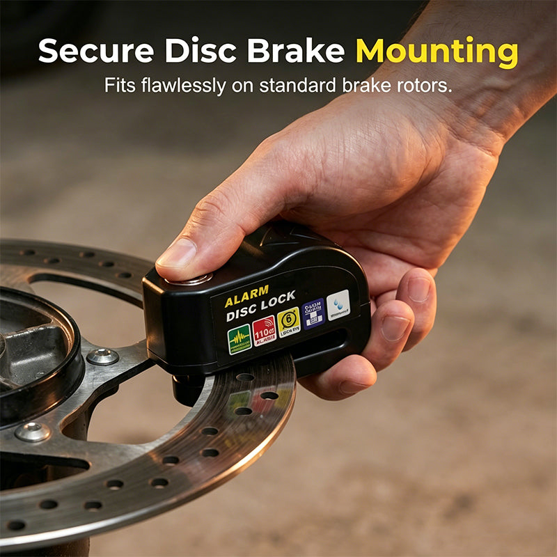 Heavy Duty Waterproof Disc Brake Lock