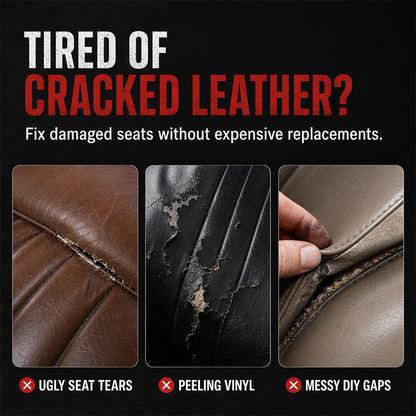🚗Buy 1 Get 1 Free NOW🔥!! Quick Dry Car Seat Leather Repair Glue‑ Precision Nozzle Vinyl & Leather Adhesive, Permanent Bond Repair Glue for Car Seats, Sofas & Leather Furnitures