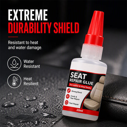 🚗Buy 1 Get 1 Free NOW🔥!! Quick Dry Car Seat Leather Repair Glue‑ Precision Nozzle Vinyl & Leather Adhesive, Permanent Bond Repair Glue for Car Seats, Sofas & Leather Furnitures