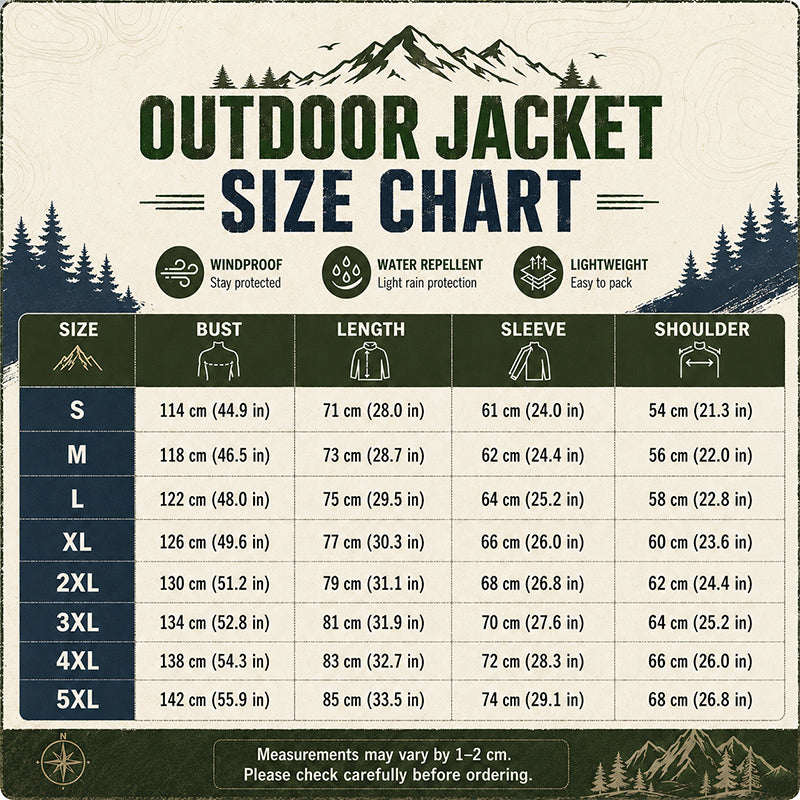 🔥 LAST DAY SALE – 50% OFF!! 💥 Built for Wind & Rain 🌧️ Men's Waterproof Insulated Outdoor Jacket