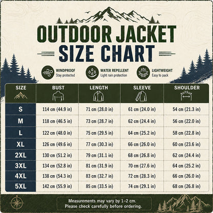 🔥 LAST DAY SALE – 50% OFF!! 💥 Built for Wind & Rain 🌧️ Men's Waterproof Insulated Outdoor Jacket