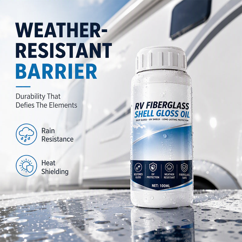 ⏰RV Fiberglass Gloss Oil Shine Restorer