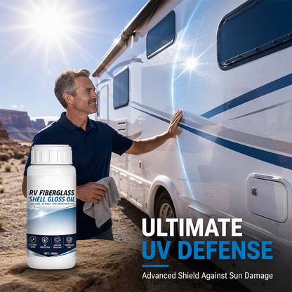 ⏰RV Fiberglass Gloss Oil Shine Restorer