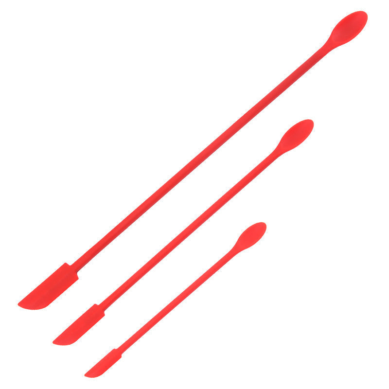 3PCS Mini Silicone Spatula Set for Makeup and Skincare