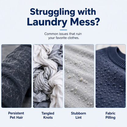 Reusable Nylon Laundry Lint Hair Catcher Balls