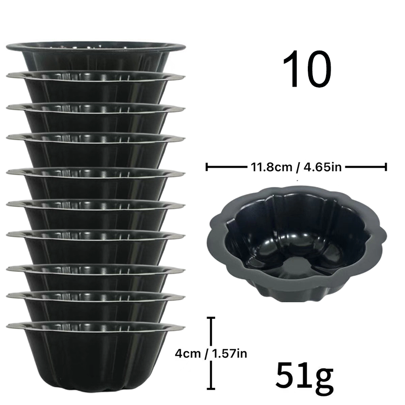 Carbon Steel Mini Pumpkin-Shaped Cake Mold