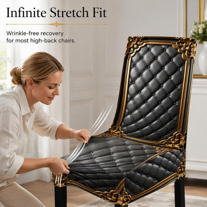 📢📢BUY 3 GET 2 FREE  !! ⏰ Washable Stretch Chair Cover – Snug fit, durable & easy‑clean ✨