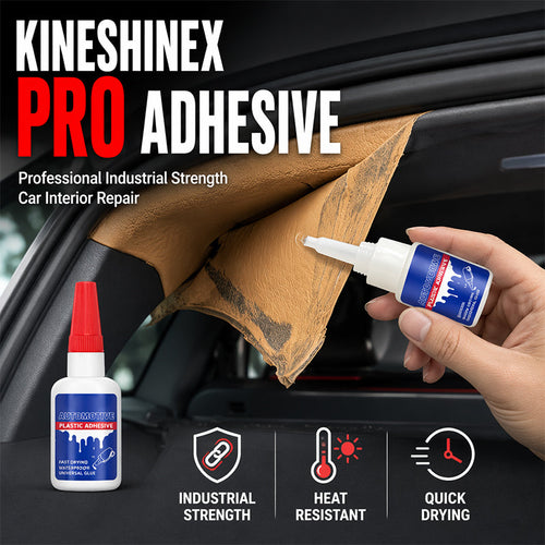 🚗 Car Interior Adhesive – Fix Sagging Headliners & Peeling Leather Fast 🔧