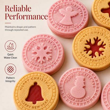 🔥Massive Discount 50% OFF✅Don’t Miss Out⚡Festive Christmas Cookie Cutter Set