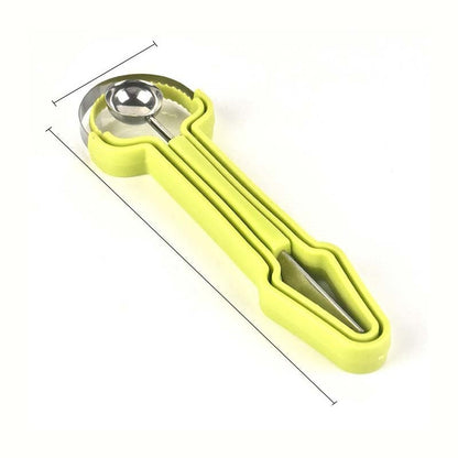 🐕2026 HOT SALE🥳💞50K+ SOLD! 🛡️3-in-1 Stainless Steel Melon Baller Scoop Tool Kit