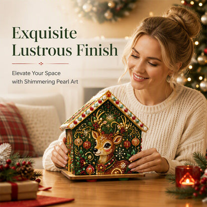 🎄Early Christmas Sale-50% OFF🎁3D DIY Pearl Art Christmas Painting Kit