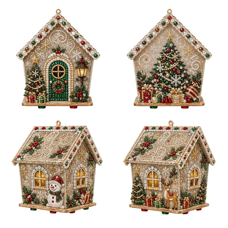 🎄Early Christmas Sale-50% OFF🎁3D DIY Pearl Art Christmas Painting Kit