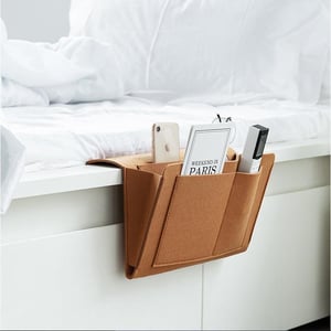 🥳HOT SALE🥳🛏️50% OFF NOW! Bedside Hanging Storage Bag‑Multi‑Pocket Bed Caddy Organizer
