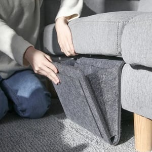🥳HOT SALE🥳🛏️50% OFF NOW! Bedside Hanging Storage Bag‑Multi‑Pocket Bed Caddy Organizer
