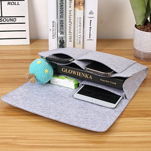 🥳HOT SALE🥳🛏️50% OFF NOW! Bedside Hanging Storage Bag‑Multi‑Pocket Bed Caddy Organizer
