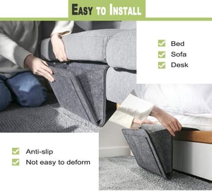 🥳HOT SALE🥳🛏️50% OFF NOW! Bedside Hanging Storage Bag‑Multi‑Pocket Bed Caddy Organizer