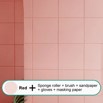 Universal Water-Based Formula Anti-Peeling Tile Paint Set