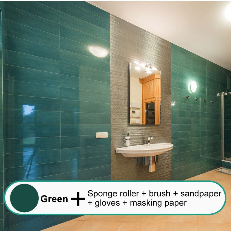 Universal Water-Based Formula Anti-Peeling Tile Paint Set