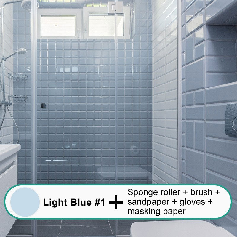 Universal Water-Based Formula Anti-Peeling Tile Paint Set