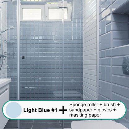 Universal Water-Based Formula Anti-Peeling Tile Paint Set