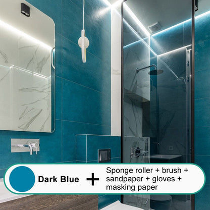 Universal Water-Based Formula Anti-Peeling Tile Paint Set