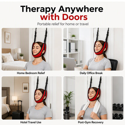 ⏳Limited-time 50% off⏰Over Door Cervical Traction Device for Neck Pain Relief💆